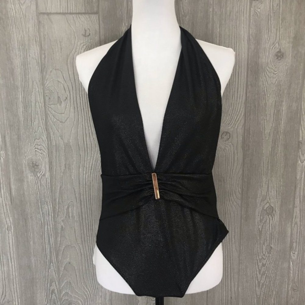 NWOT Victoria’s Secret plunging 1 piece swim suit